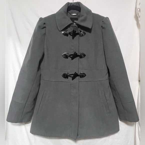 A.N.A Charcoal Grey Toggle Pea Coat | Fall | Winter | Classic | Outdoor - Picture 1 of 11